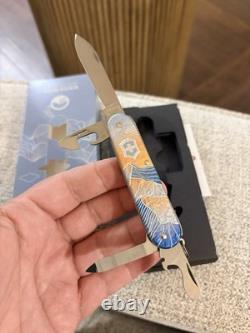 Victorinox 2023 Winter Magic LE Alox Cadet Swiss Army Knife 0.2601.22E1