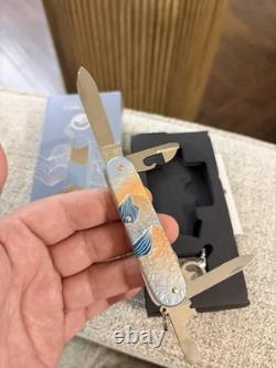 Victorinox 2023 Winter Magic LE Alox Cadet Swiss Army Knife 0.2601.22E1