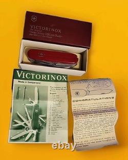 Victorinox 25 Function Swiss Army Knife Officier Suisse Schweizer Offiziersmess