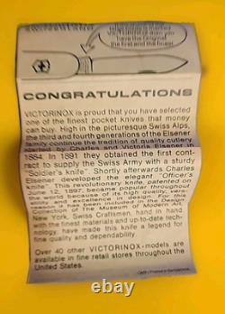 Victorinox 25 Function Swiss Army Knife Officier Suisse Schweizer Offiziersmess