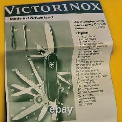 Victorinox 25 Function Swiss Army Knife Officier Suisse Schweizer Offiziersmess