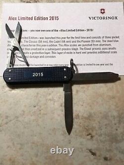Victorinox Alox 2015 Ltd. Edition Classic Swiss Army Knife Rare New In The Box