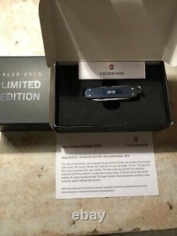 Victorinox Alox 2015 Ltd. Edition Classic Swiss Army Knife Rare New In The Box