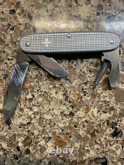 Victorinox Alox Pioneer Old Cross Swiss Army knife rare vintage