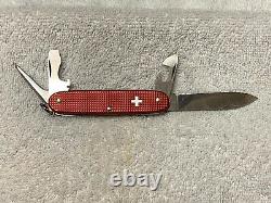 Victorinox Alox Swiss Army Knife 93mm Old Cross Pioneer. Brass Lining