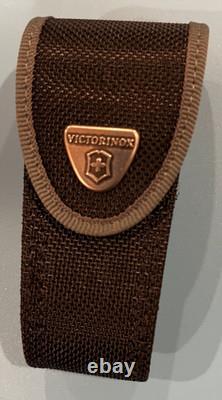 Victorinox, BRAND NEW, titanium +graded scales, lanyard access Victorinox sheath