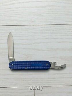 Victorinox Bantam 84mm Swiss Army Knife, Rare Blue with Red Shield, New in box