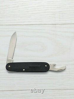 Victorinox Bantam 84mm Swiss Army Knife, Rare black with red shield, New in box