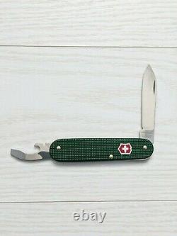 Victorinox Bantam 84mm Swiss Army Knife, Rare green with red shield, New in box