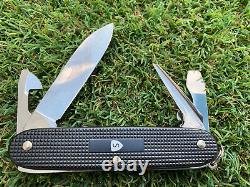 Victorinox Black Alox Pioneer Man On The Moon Swiss Army Knife. Nib. Rare