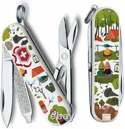 Victorinox CAMPING Classic SD Swiss Army Knife NEW in a blister pack RARE