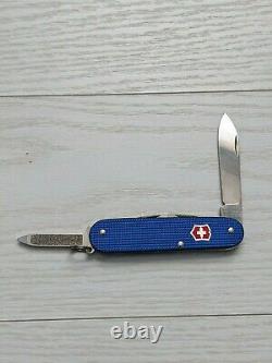 Victorinox Cadet 84mm Swiss Army Knife, Rare Blue with Red Shield, New in box