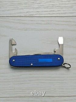 Victorinox Cadet 84mm Swiss Army Knife, Rare Blue with Red Shield, New in box
