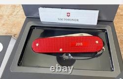Victorinox Cadet Alox 2018 Limited Edition Berry Red Swiss Army Knife NEW