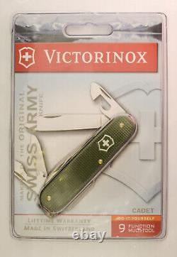 Victorinox Cadet Alox Swiss Army knife (olive green)- retired, NIP #2019