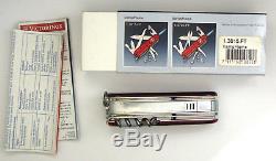 Victorinox CampFlame Swiss Army knife, New Boxed, rare retired #6202