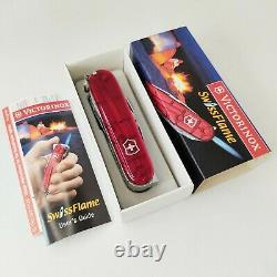 Victorinox CampFlame with Working Lighter Swiss Army Knife Very Rare New in Box