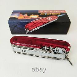 Victorinox CampFlame with Working Lighter Swiss Army Knife Very Rare New in Box