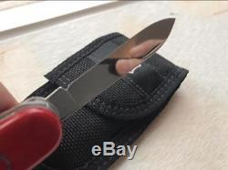 Victorinox Champion B 60's Long nail file +Bail +Sheath Vintage Swiss Army Knife