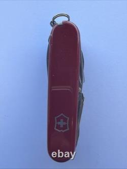 Victorinox Champion Plus Red 91mm 54525 Swiss Army Knife RETIRED NIB