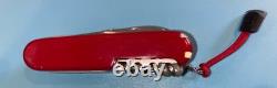 Victorinox Champion Plus Swiss Army Pocket Knife Red, 91mm