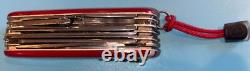 Victorinox Champion Plus Swiss Army Pocket Knife Red, 91mm