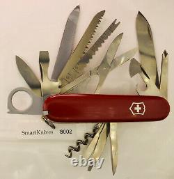 Victorinox Champion w Chisel Swiss Army knife- vintage, new boxed NIB #8002