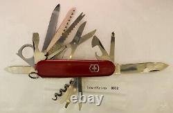 Victorinox Champion w Chisel Swiss Army knife- vintage, new boxed NIB #8002