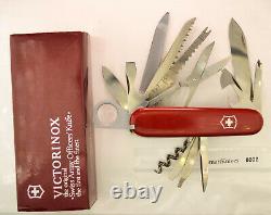 Victorinox Champion w Chisel Swiss Army knife- vintage, new boxed NIB #8002