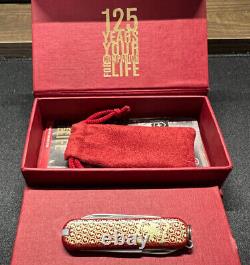 Victorinox Classic 125 Years Limited Edition Swiss Army Knife Rare