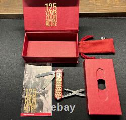 Victorinox Classic 125 Years Limited Edition Swiss Army Knife Rare