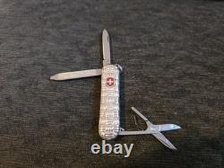 Victorinox Classic Basketweave Sterling Silver Swiss Army Knife Reed & Barton