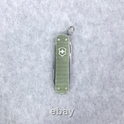 Victorinox Classic SD Alox 2017 Limited Edition Olive Green 58mm Multitool Rare