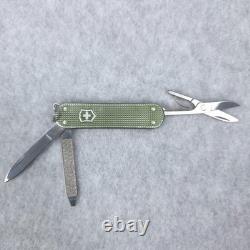 Victorinox Classic SD Alox 2017 Limited Edition Olive Green 58mm Multitool Rare