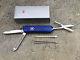 Victorinox Classic SD Swiss Army Knife 54212 Sapphire Trans 58MM 7 Implements
