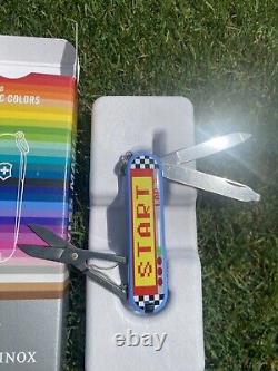 Victorinox Classic SD Swiss Army Knife Race From 80's Games Limited Edition Rare