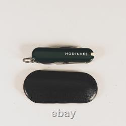 Victorinox Classic WATCHMAKER OD Green 58mm HODINKEE Logo Spring Bar Tool Sheath