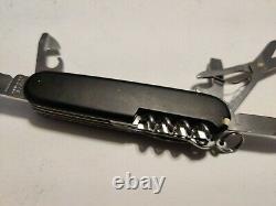 Victorinox Climber Black Scale Swiss Army Knife 91mm SOFT TOUCH ON THE ROAD