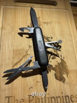 Victorinox Coach Climber Swiss Army Knife 91mm Leather Scales. Limited Edition