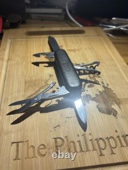 Victorinox Coach Climber Swiss Army Knife 91mm Leather Scales. Limited Edition