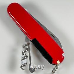 Victorinox Compact 91mm Mod Large Metal File Plus Scales RedEdge