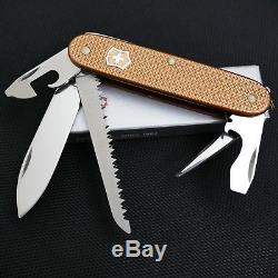 Victorinox Copper Alox Farmer Swiss Army Knife RARE Very Hard to find