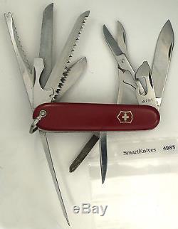 Victorinox Craftsman Long File Swiss Army knife- very good Hoffritz 1960s #4985