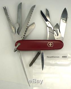Victorinox Craftsman Long File Swiss Army knife- very good Hoffritz 1960s #4985