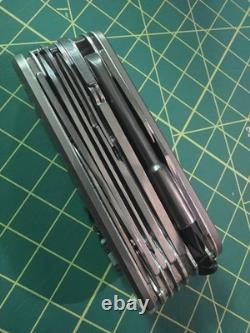 Victorinox Cyber Tool L 1.7925. T Daily Customs Titanium Handles Swiss Army