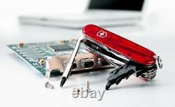 Victorinox CyberTool 34 Ruby Handle / Swiss Army Knife Made In Switzerland