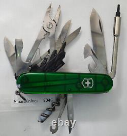 Victorinox CyberTool M 34 Swiss Army knife (emerald)- new in box NIB #8048