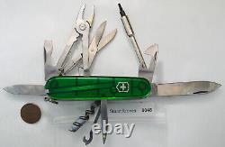Victorinox CyberTool M 34 Swiss Army knife (emerald)- new in box NIB #8048