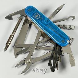 Victorinox CyberTool M GE Advertising Blue Swiss Army Knife with Sheath