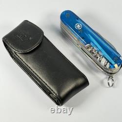 Victorinox CyberTool M GE Advertising Blue Swiss Army Knife with Sheath